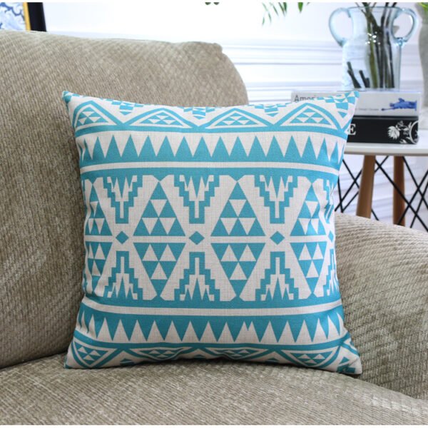 Modern Geometric Pattern Throw Pillow Set - Image 2