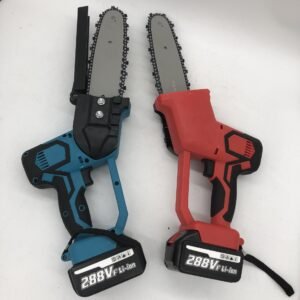 Professional 288V Dual-Color Cordless Chainsaw Set