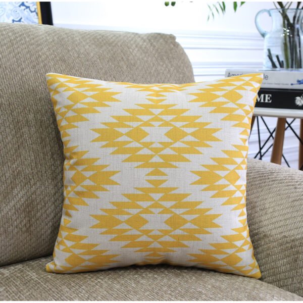 Modern Geometric Pattern Throw Pillow Set - Image 4
