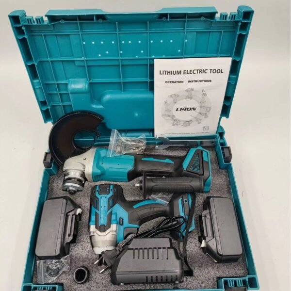 Professional 3-in-1 Cordless Power Tool Kit - Image 3