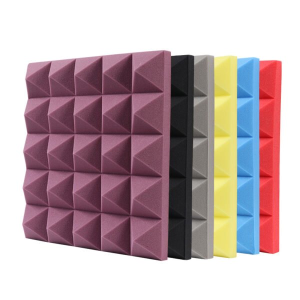 Professional 6-Color Acoustic Foam Panel Set