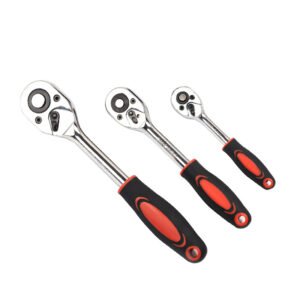 3-Piece Quick-Release Ratchet Wrench Set